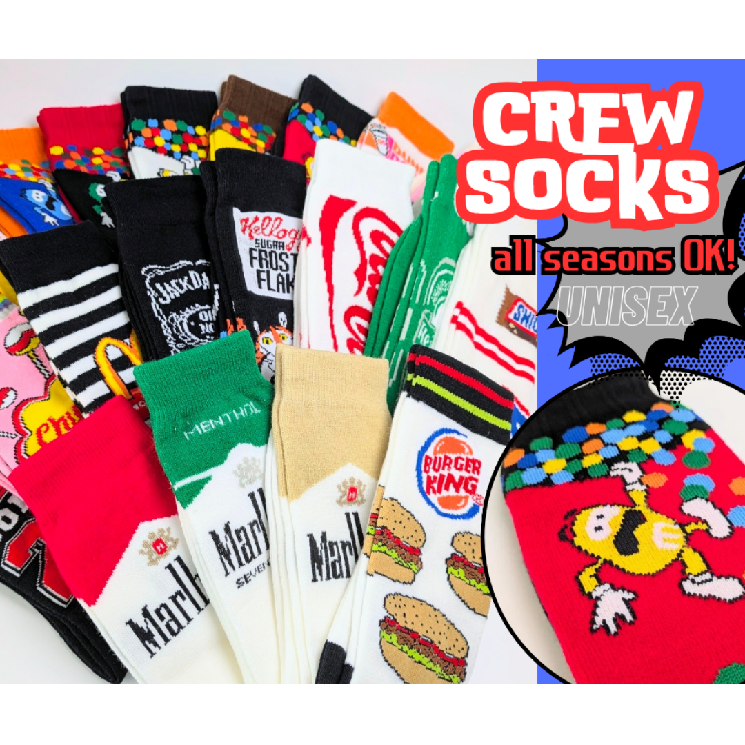 📢 USクルーソックスが充実🇺🇸🧦