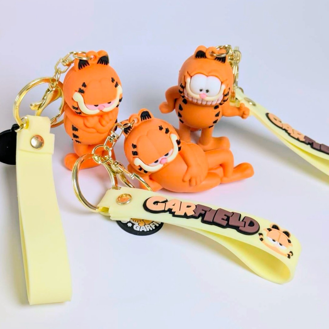 📢 3Dラバーキーホルダー🐱🐱🐱