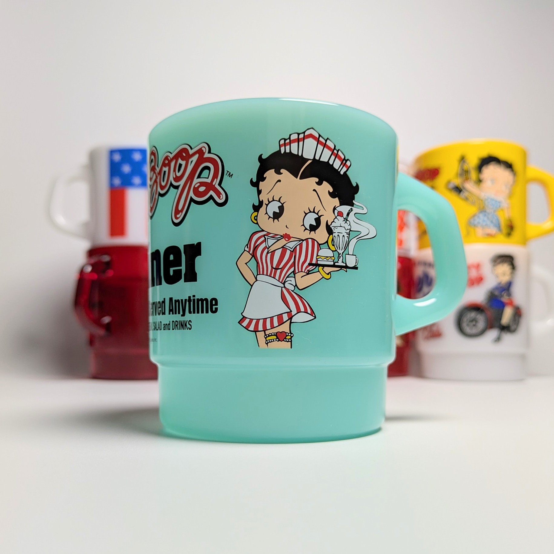 📢 スタッキングマグ新柄🔵🟢🟡🟣🔴