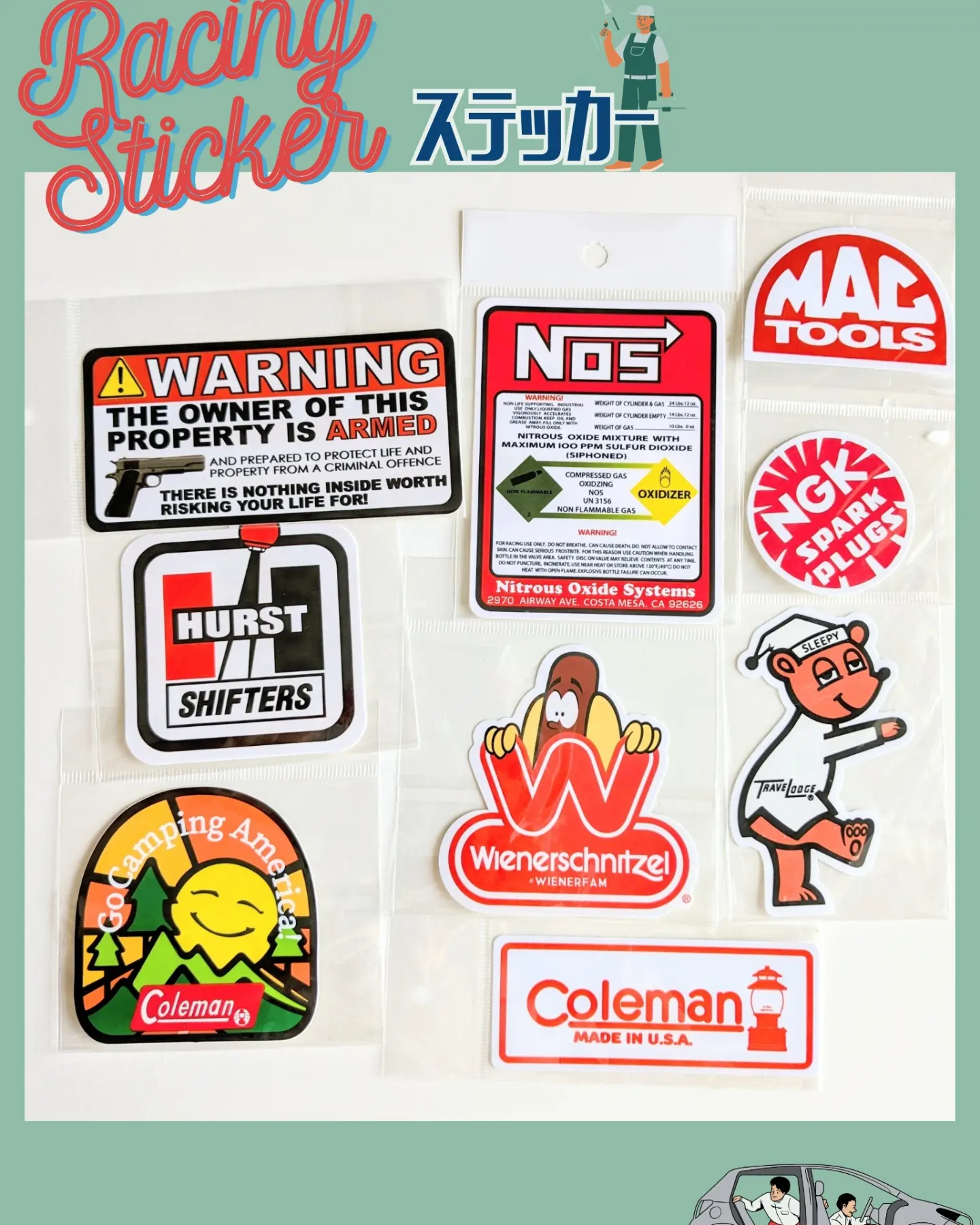 📢 あ、探してたロゴのSTICKER❗
