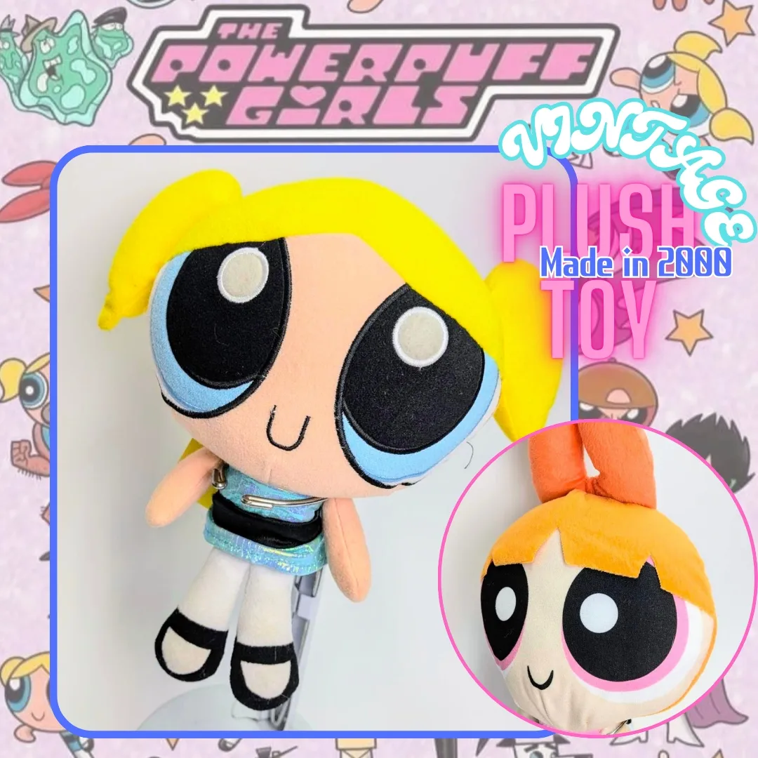 📢 VINTAGE PLUSH❗️パワパフ🩷🩵