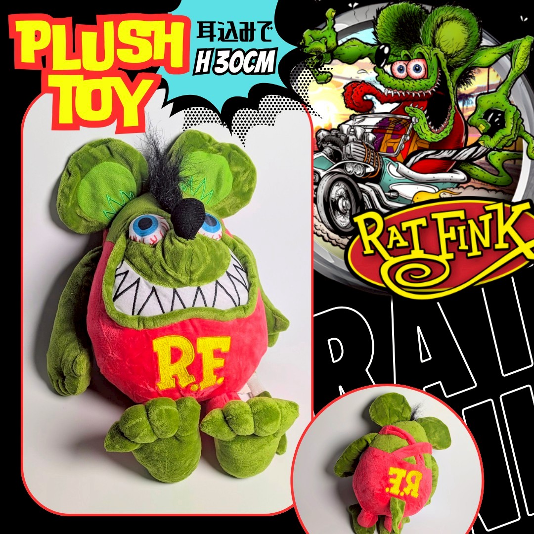 📢 大人気RATFINKぬいぐるみ再入荷❗️