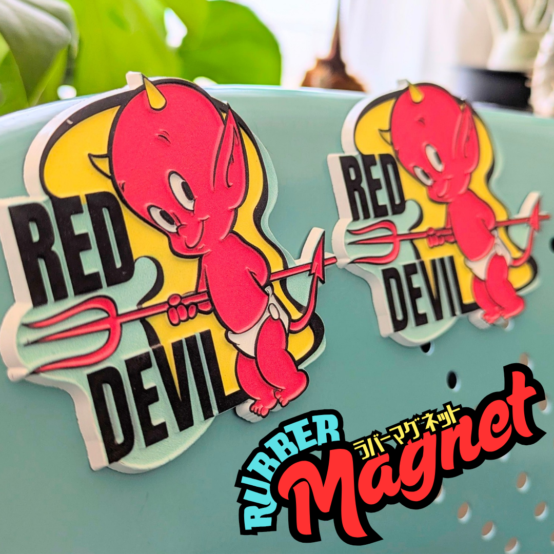 📢 大人気ラバーマグネットにデビルくん😈🔥