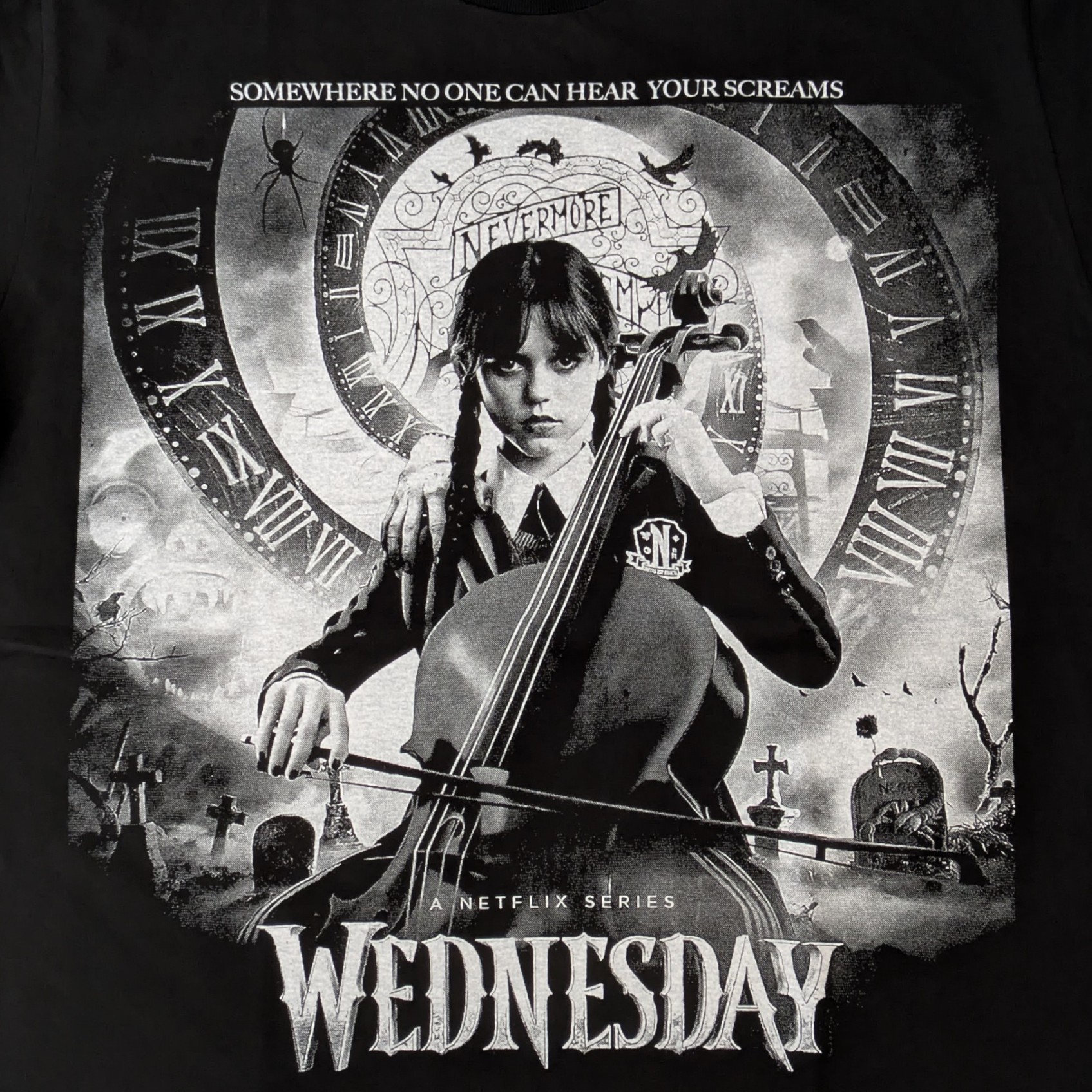 📢 Wednesday大人気チェロTシャツ再入荷🎻💜💜