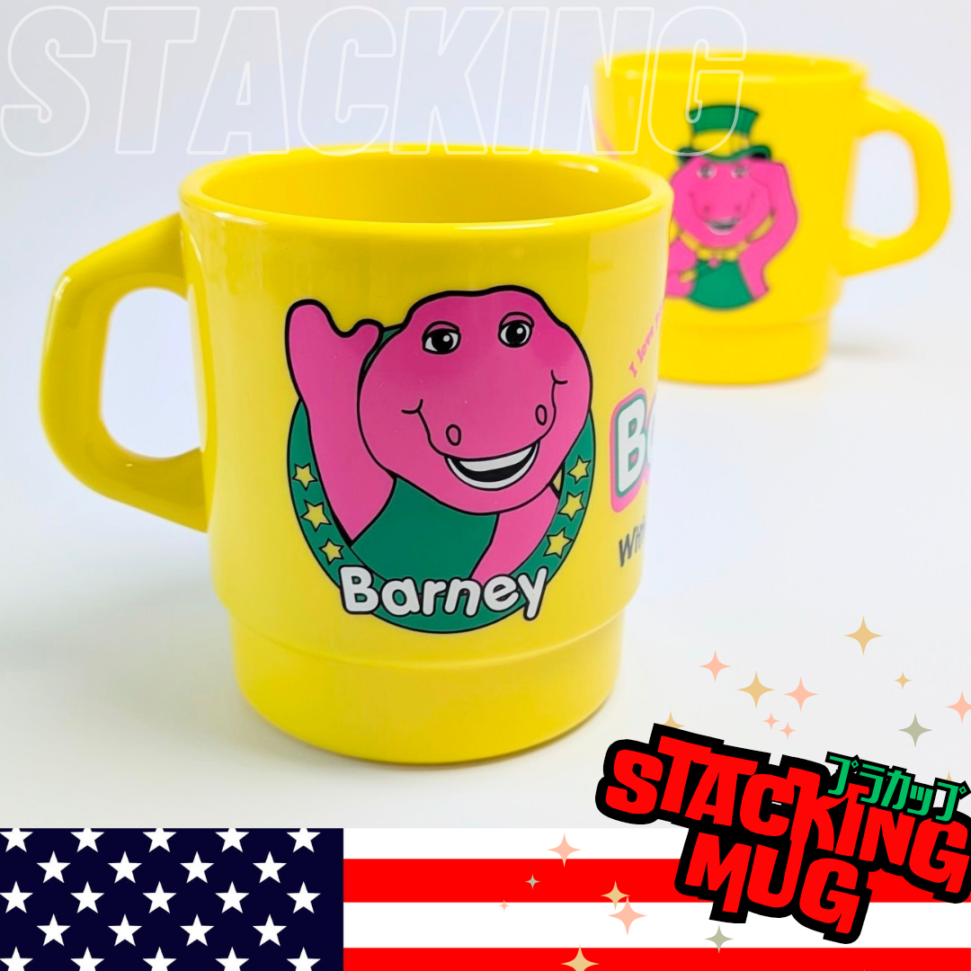 📢 スタッキングマグに可愛すぎるBarneyが追加💛💜💛💜