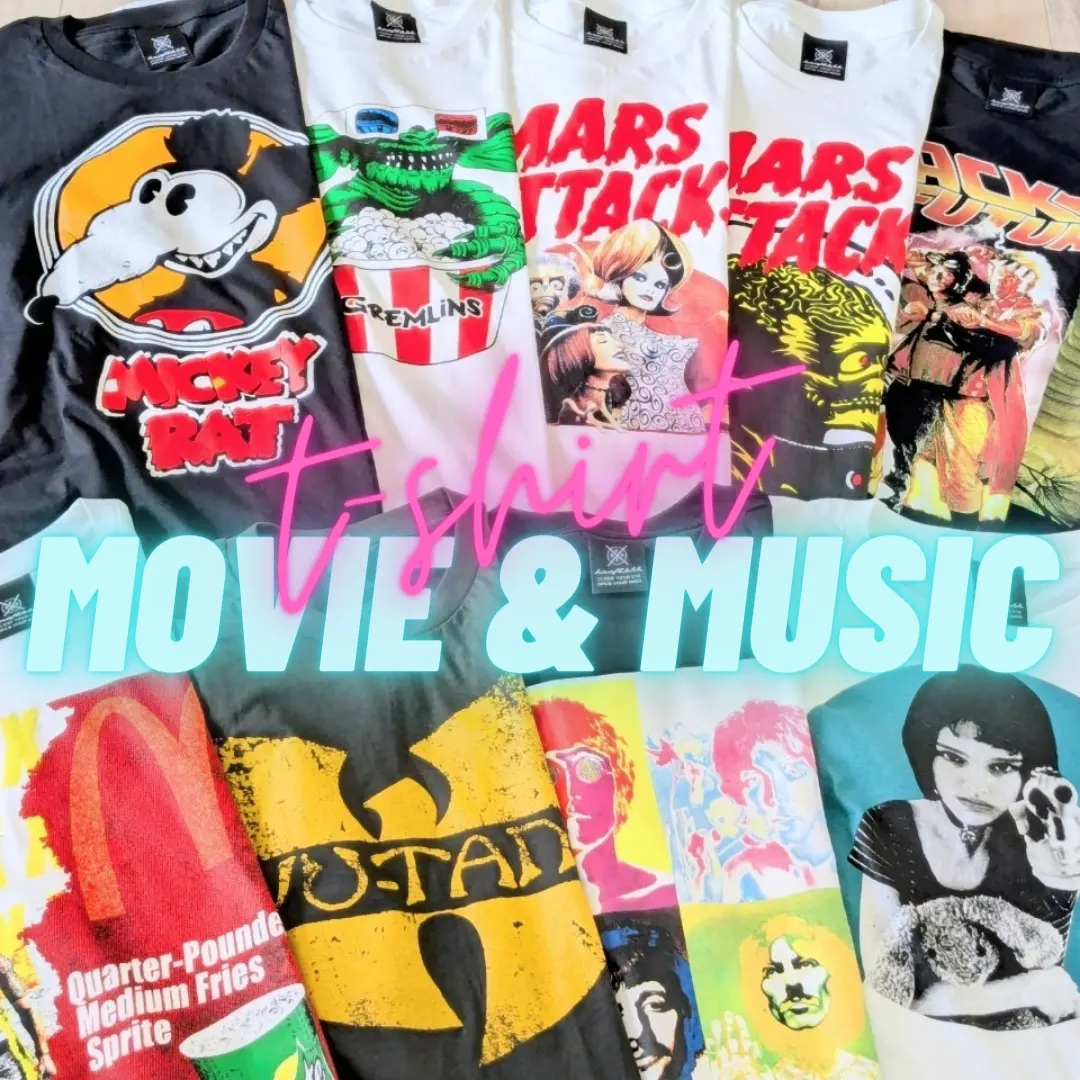 📢 MOVIE＆MUSIC T-shirt入荷❗