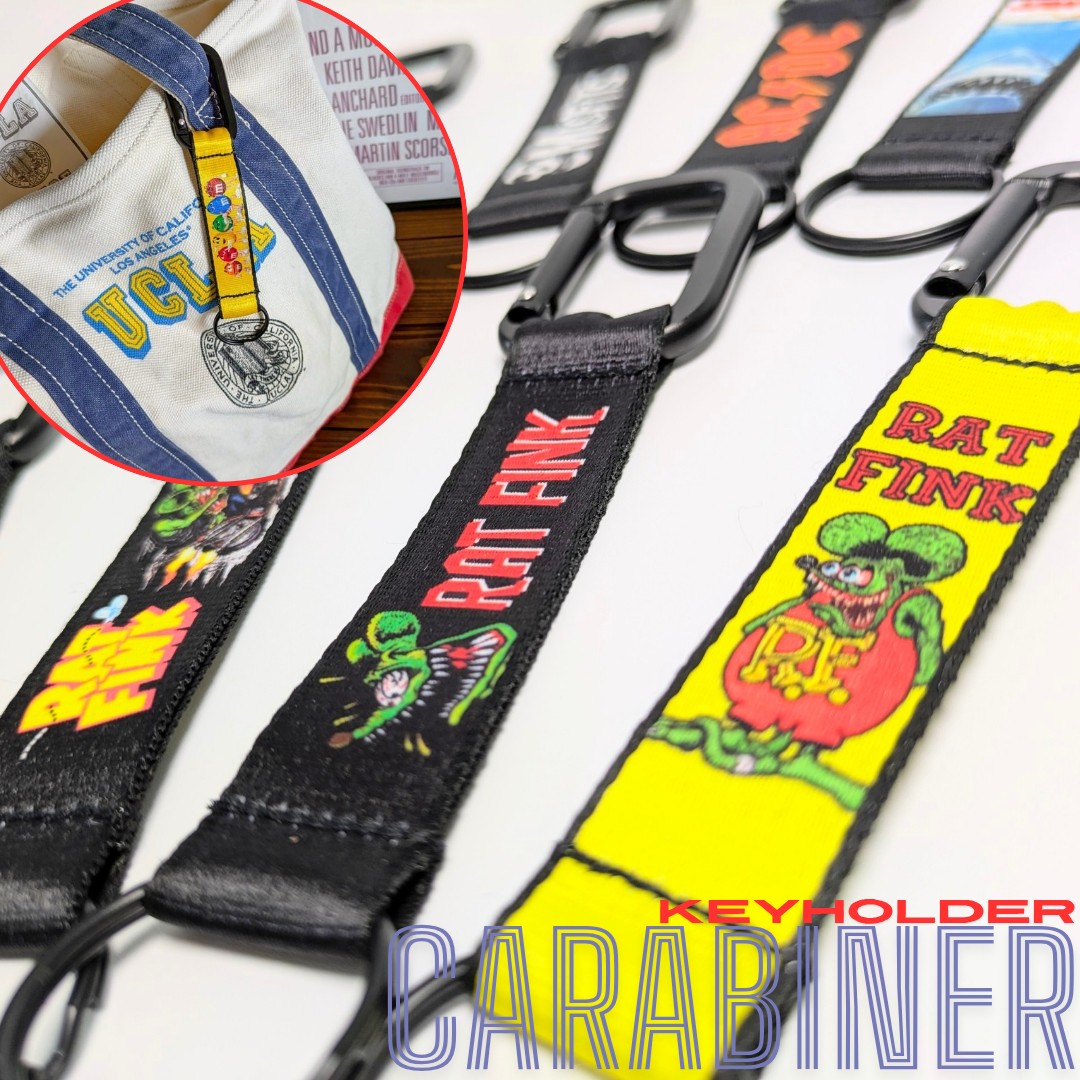 📢 当店大人気商品、カラビナキーホルダーに新柄追加🇺🇸