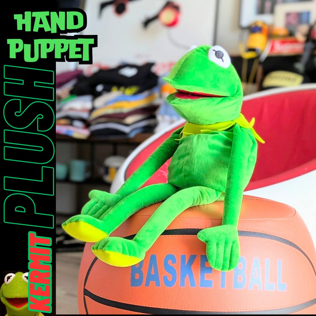 📢 カーミットはもちろんハンドパペットで🐸🇺🇸