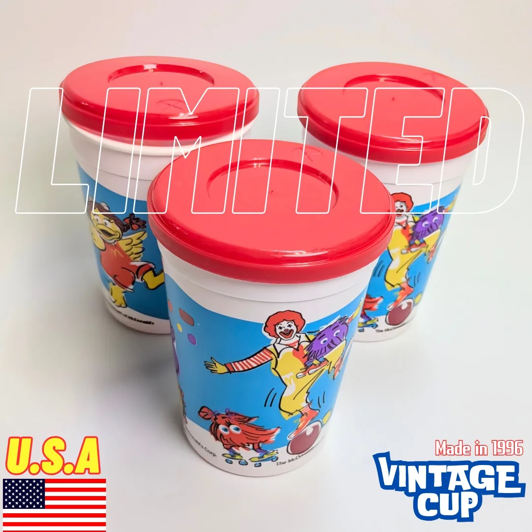 📢 McDonald's のデッドストックプラカップが入荷🩷🩷