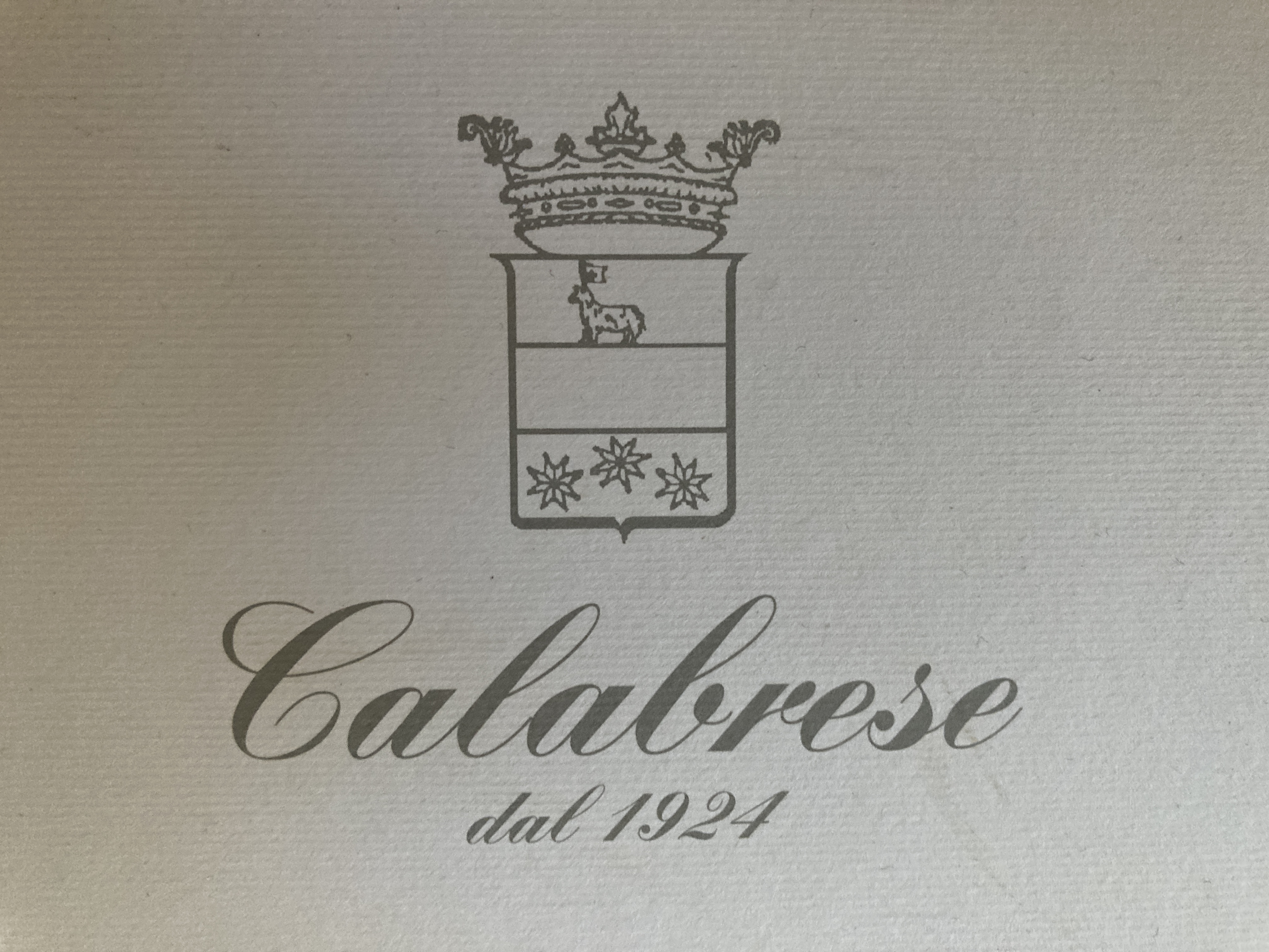 Calabrese COTTONCANVAS & LEATHER FOLDING TOTEBAG