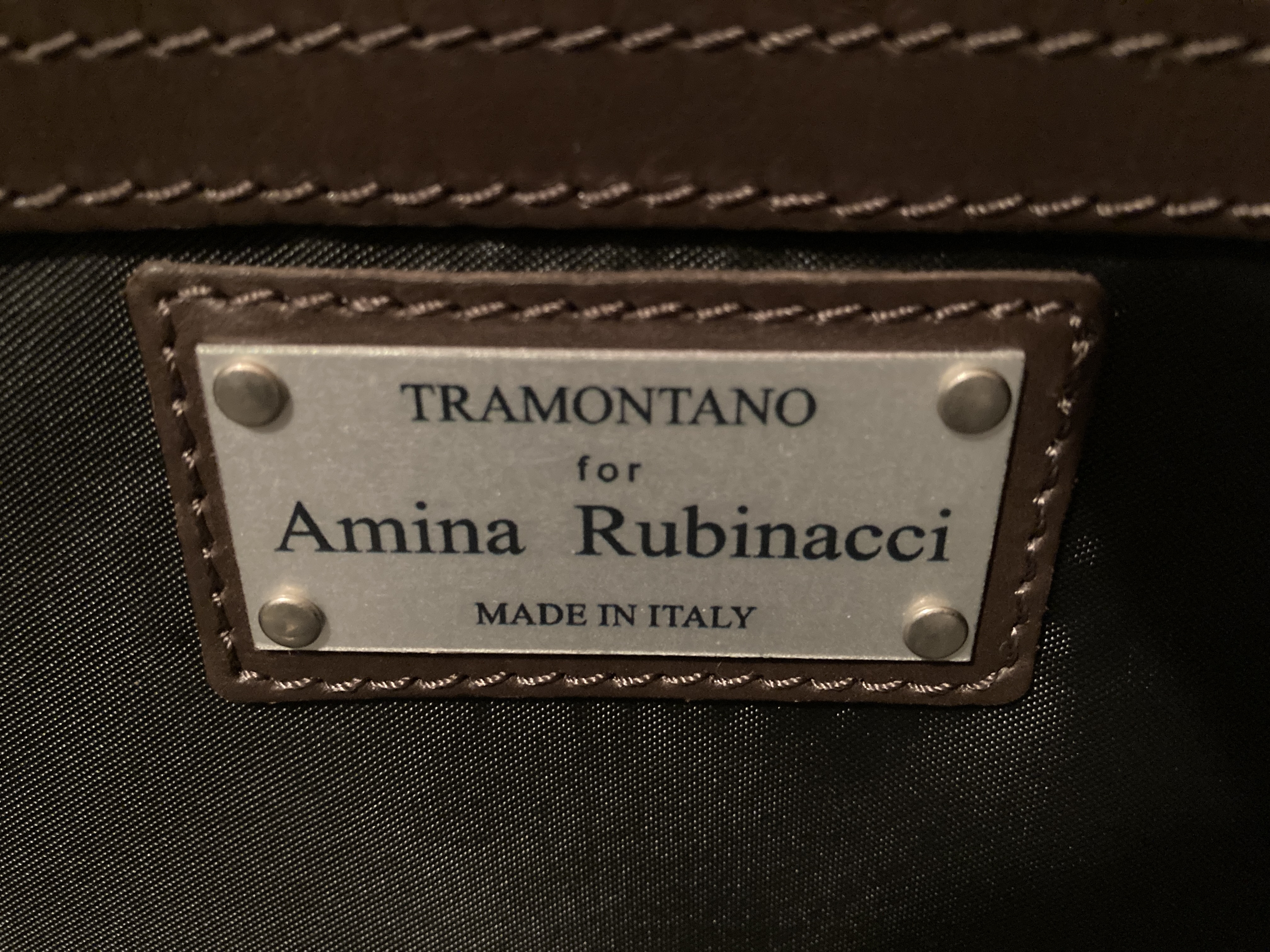 TRAMONTANO for Amina Rubinacci