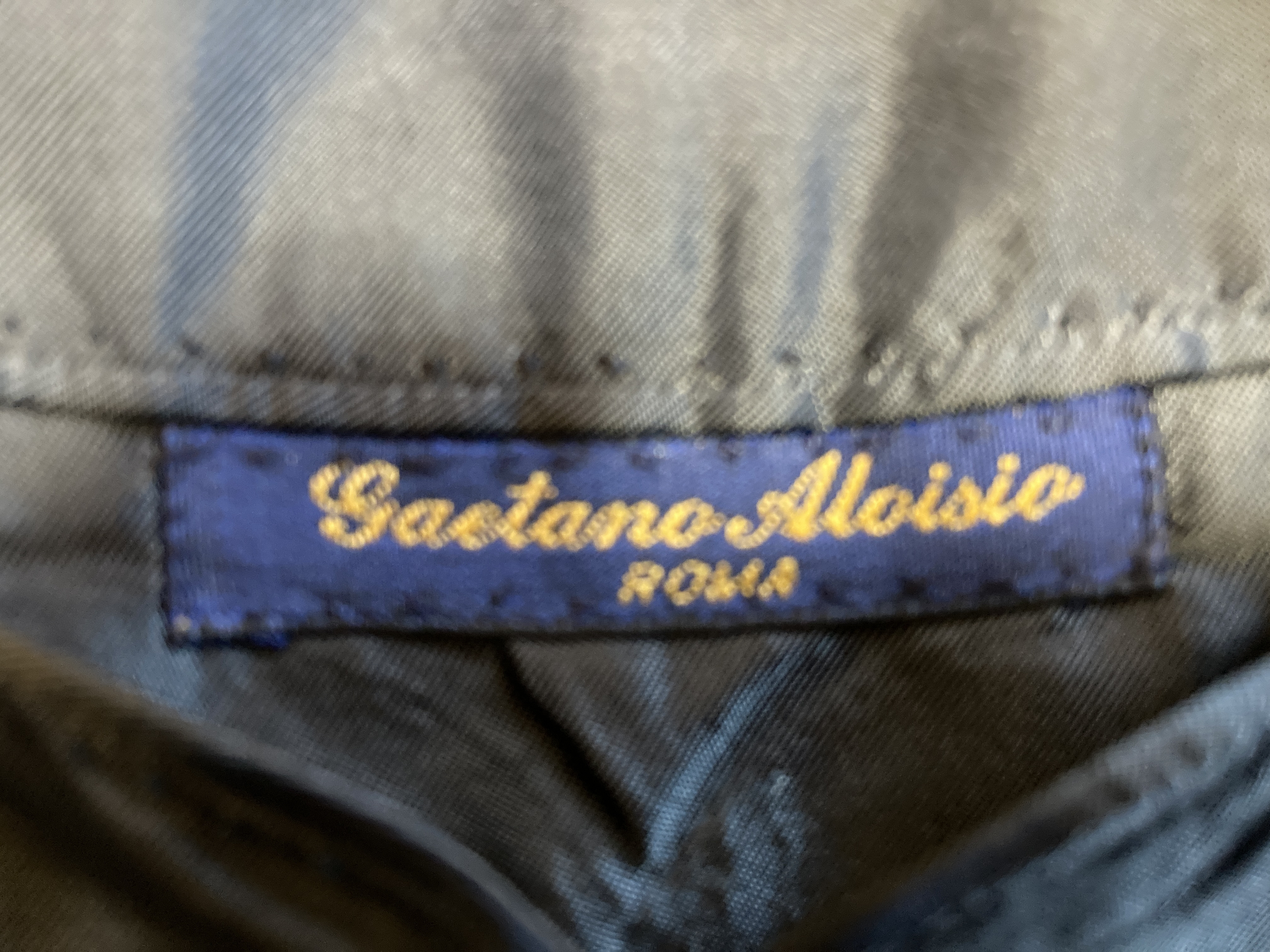 Gaetano Aloisio prêt-à-porter suit