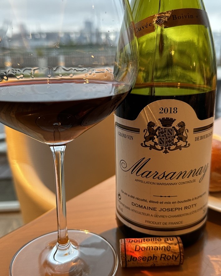 【試飲】ジョセフ ロティ 2018 マルサネ ルージュ キュヴェ ド ボワヴァン