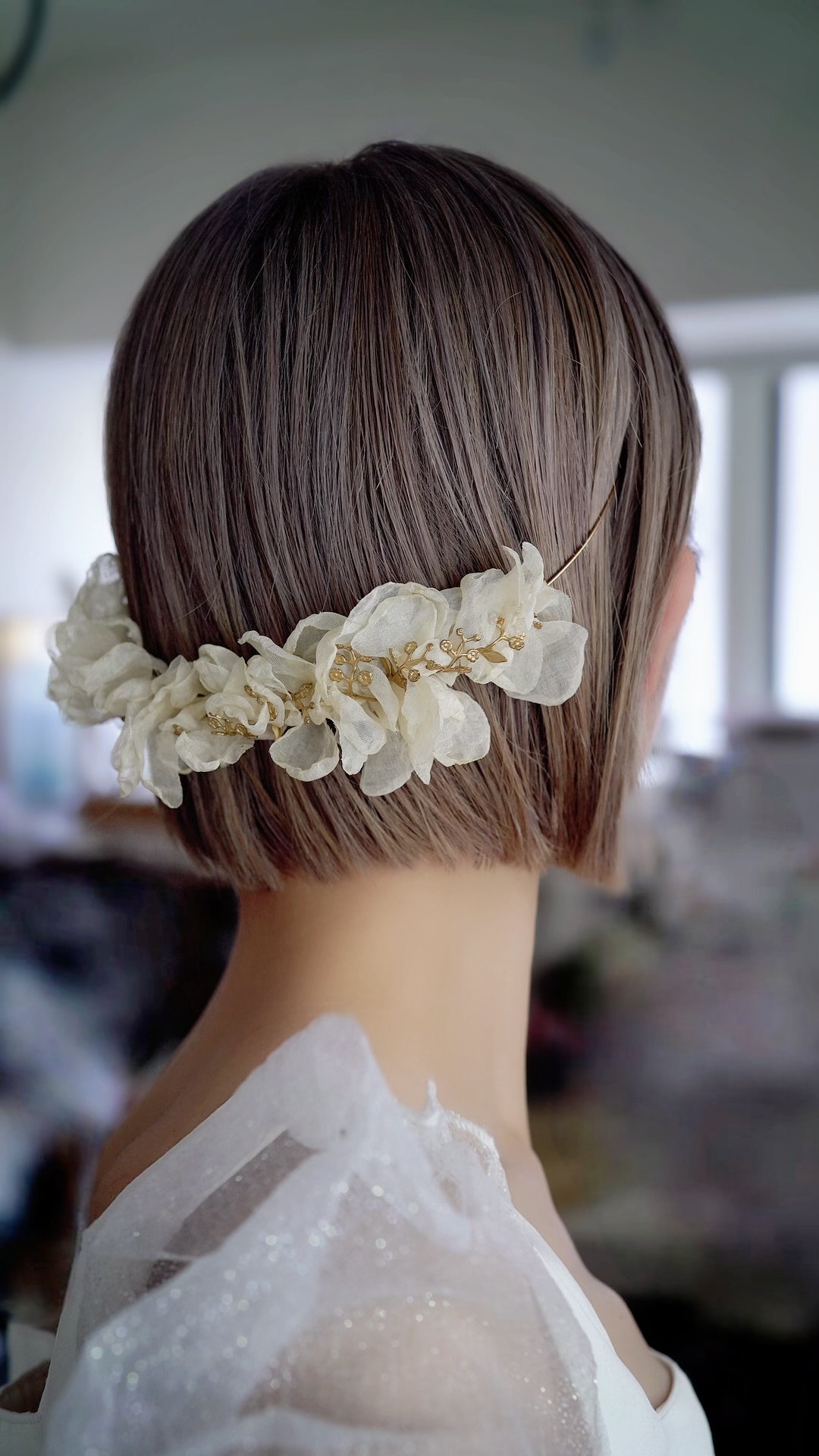 flua 結婚式ヘッドドレス【ゼクシィ掲載】2way flower haired flua 結婚式ヘッドドレス【ゼクシィ掲載】2way flower haired