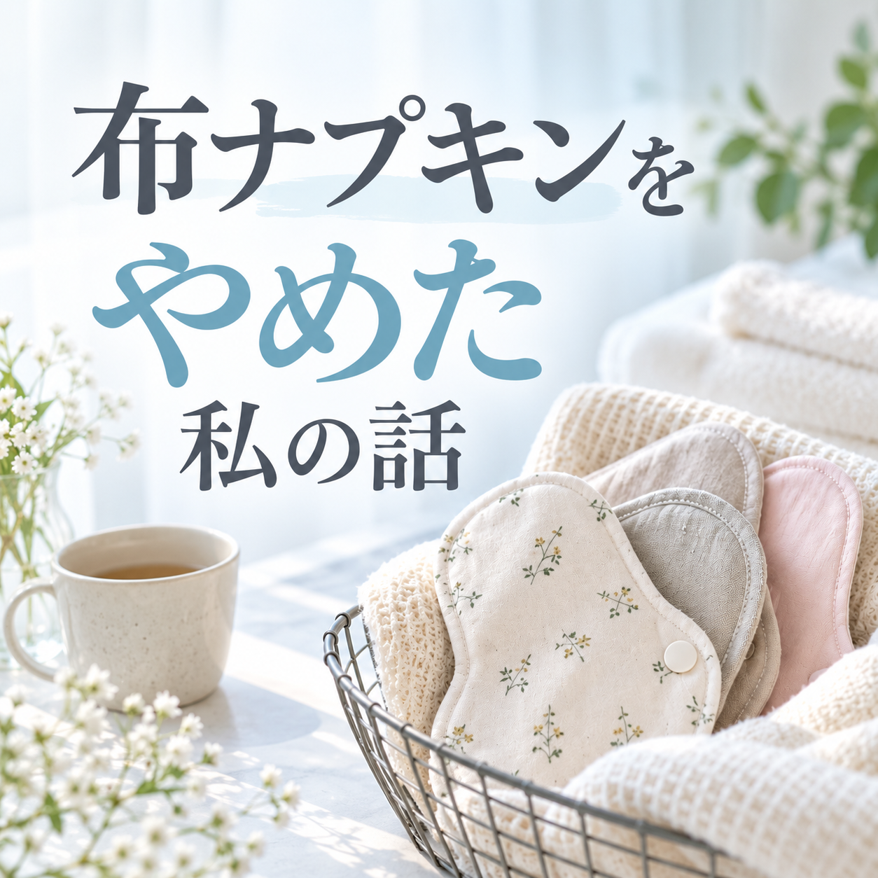 【コラム】「布ナプキンやめた」私の話