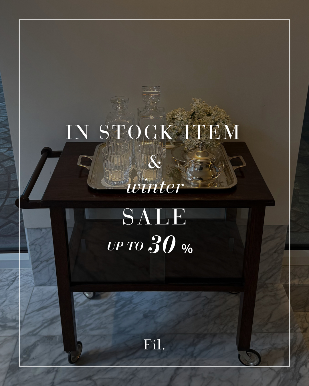 【1/25(日)22:00〜】即納item販売 & SALE商品30%OFF開催のお知らせ