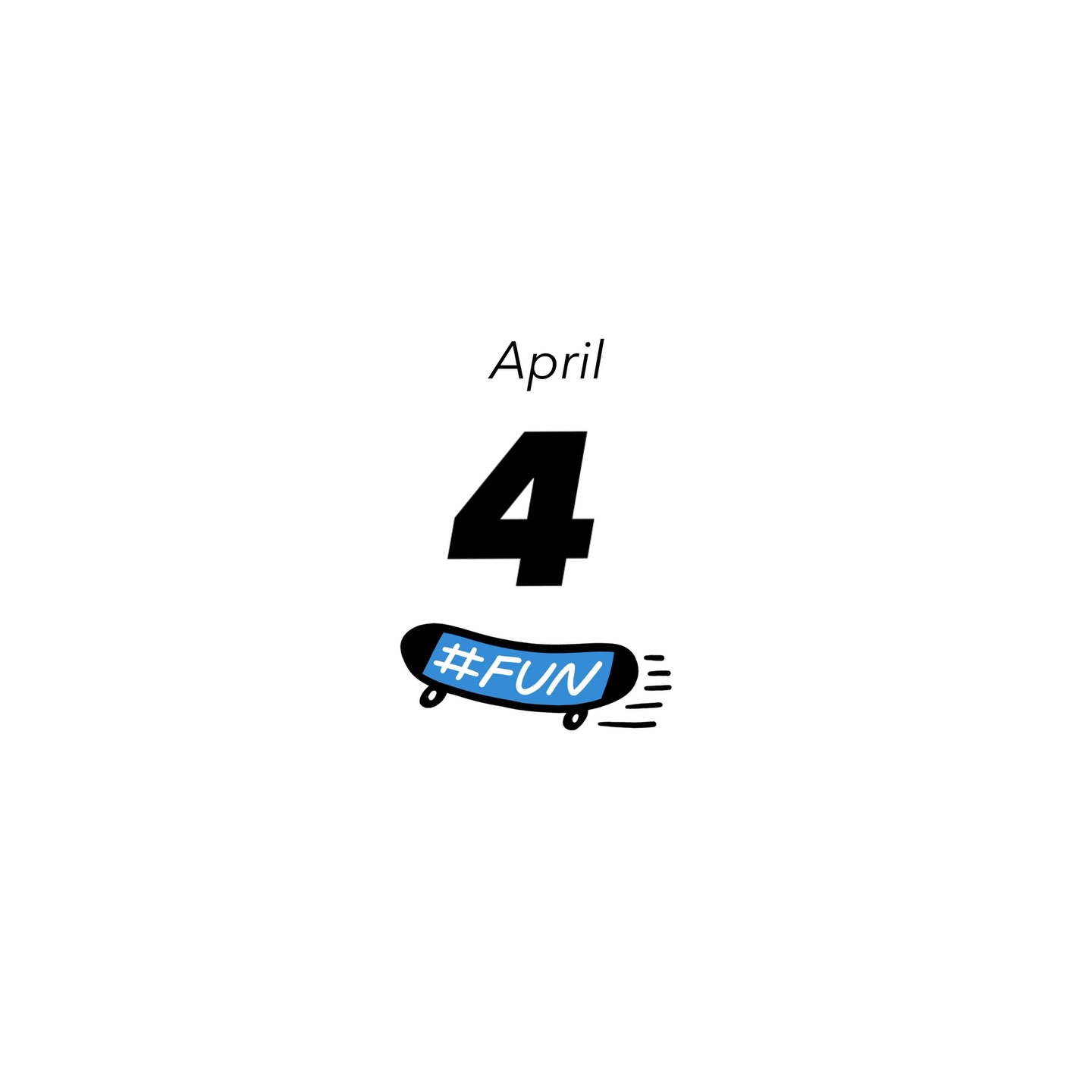 4月の予定