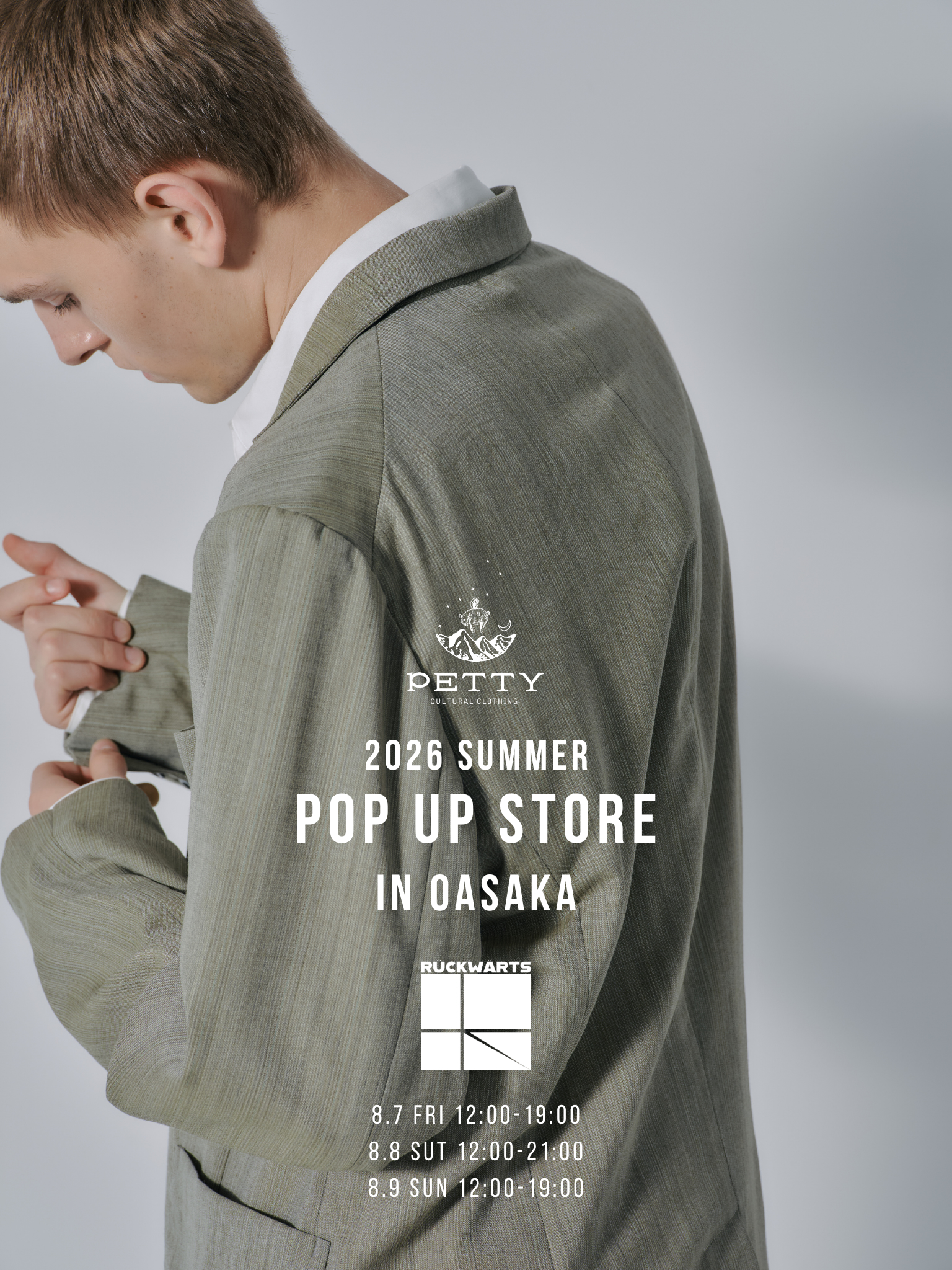 PETTY POP UP at RÜCKWÄRTS in OSAKA