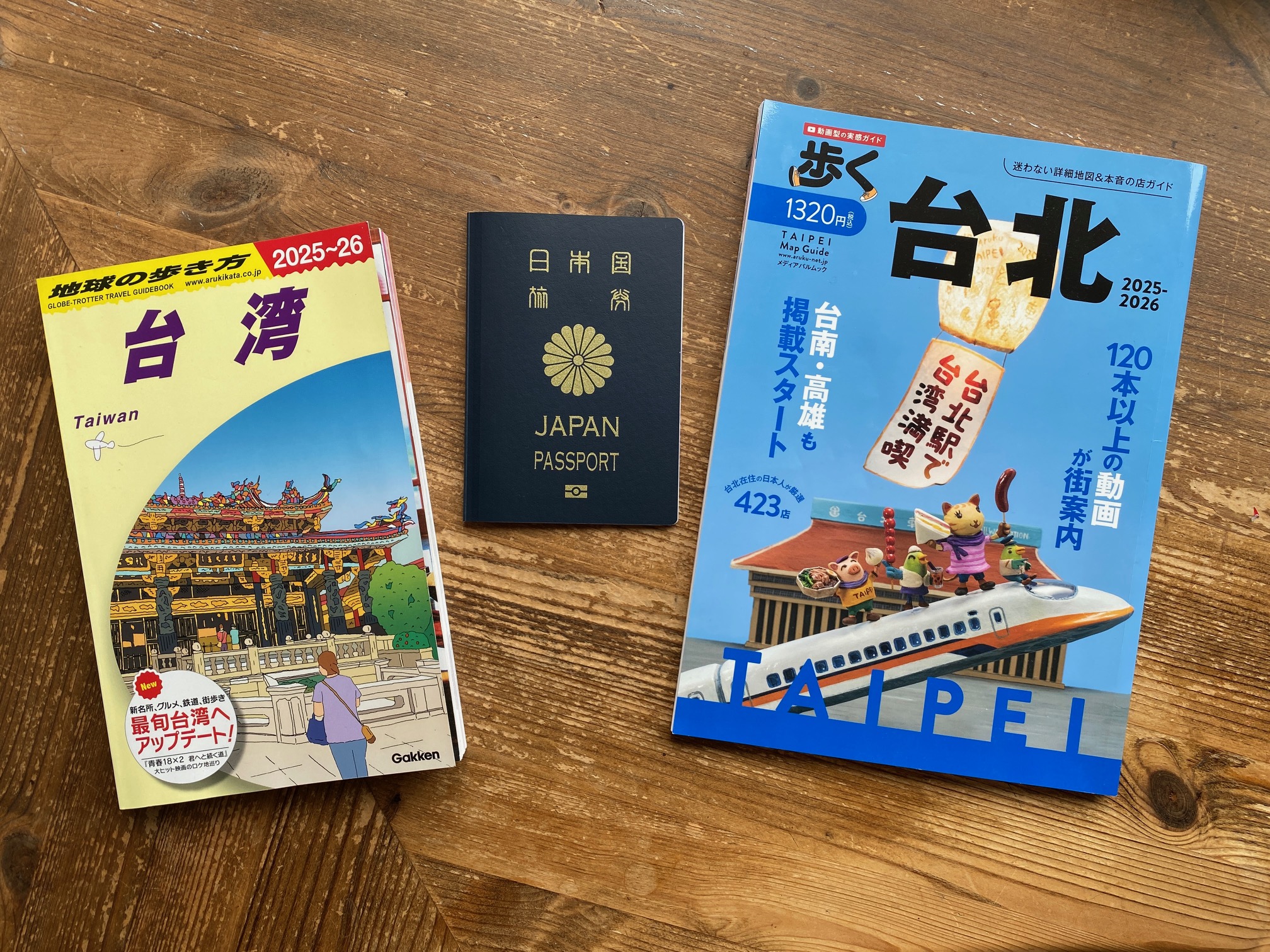 436/1095 ＊台北旅支度１／パスポート発行（6月6日）