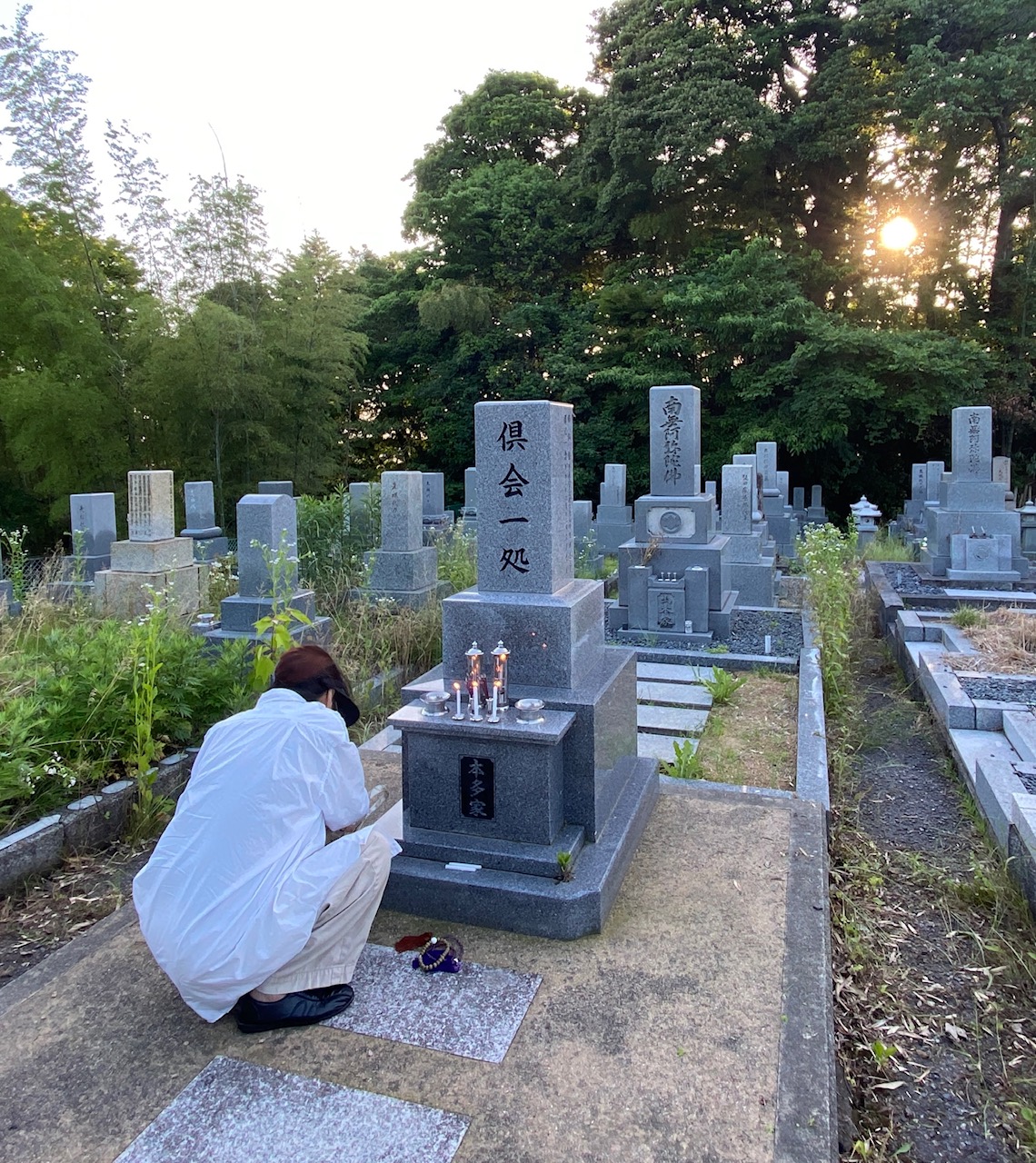 435/1095 ＊お墓参り（6月5日）
