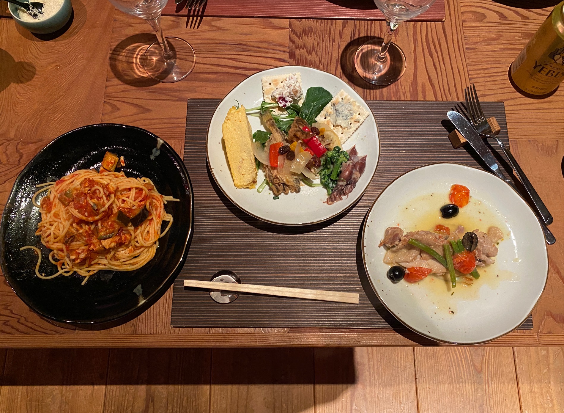 373/1095 ＊春の宴はイタリアン料理（4月4日）