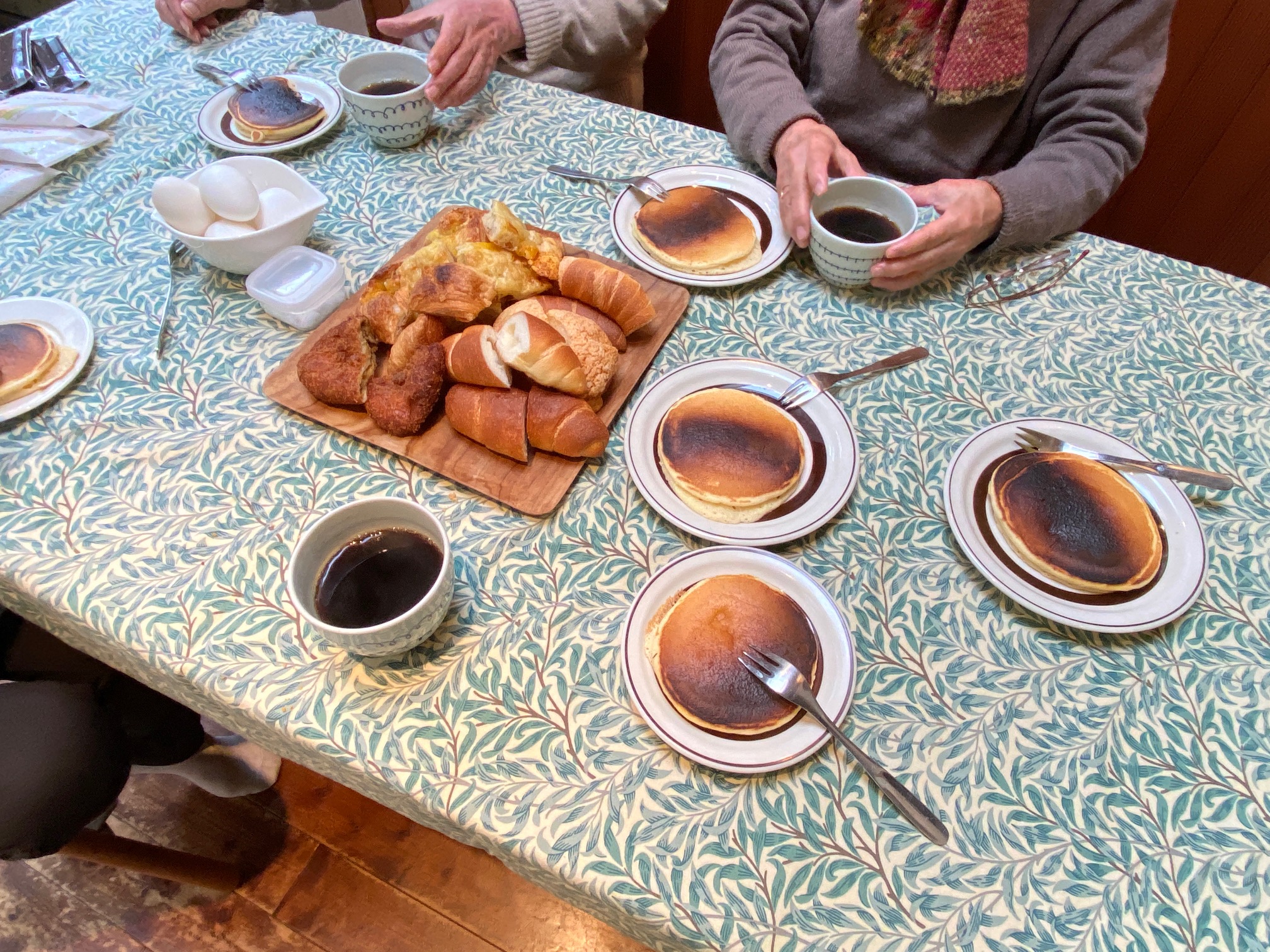 624/1095 ＊こげつきホットケ－キ（12月11日）