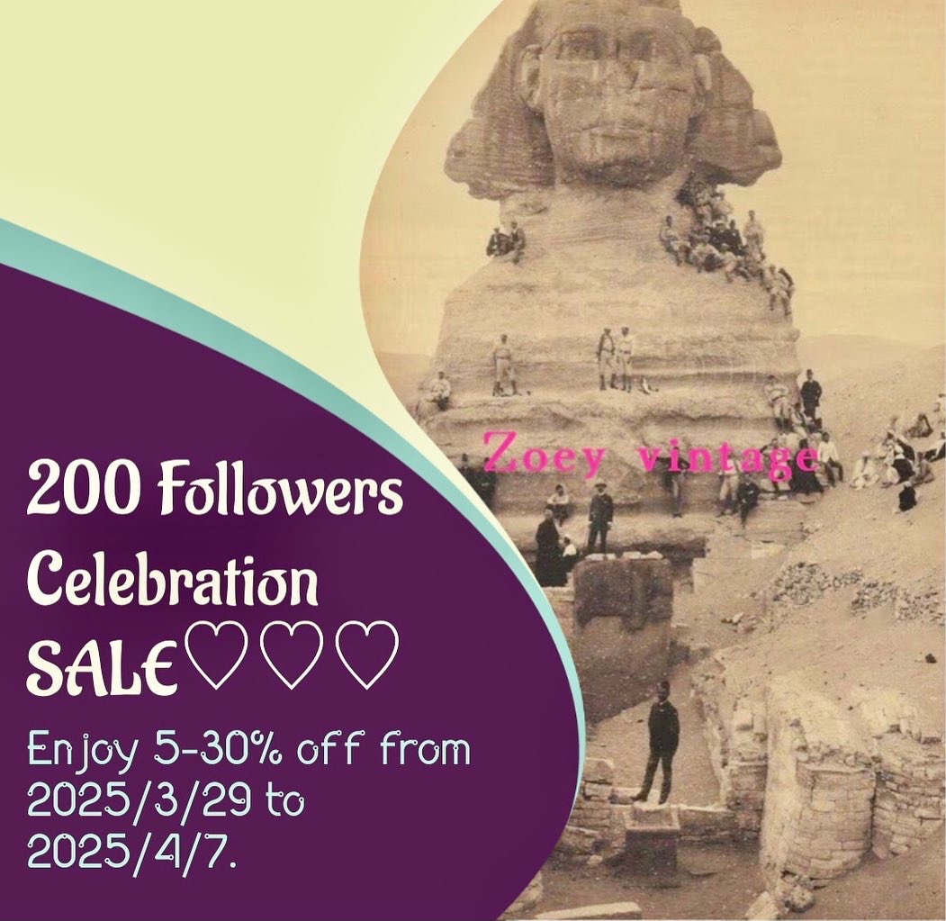 3/29〜4/7 Pay IDショップフォロワー様200名達成記念SALE開催♡♡♡