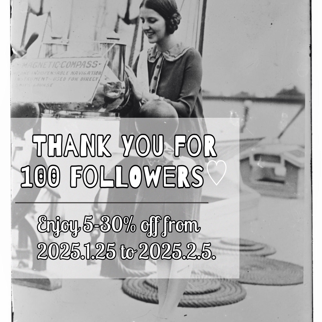 フォロワー100名様達成しました♡