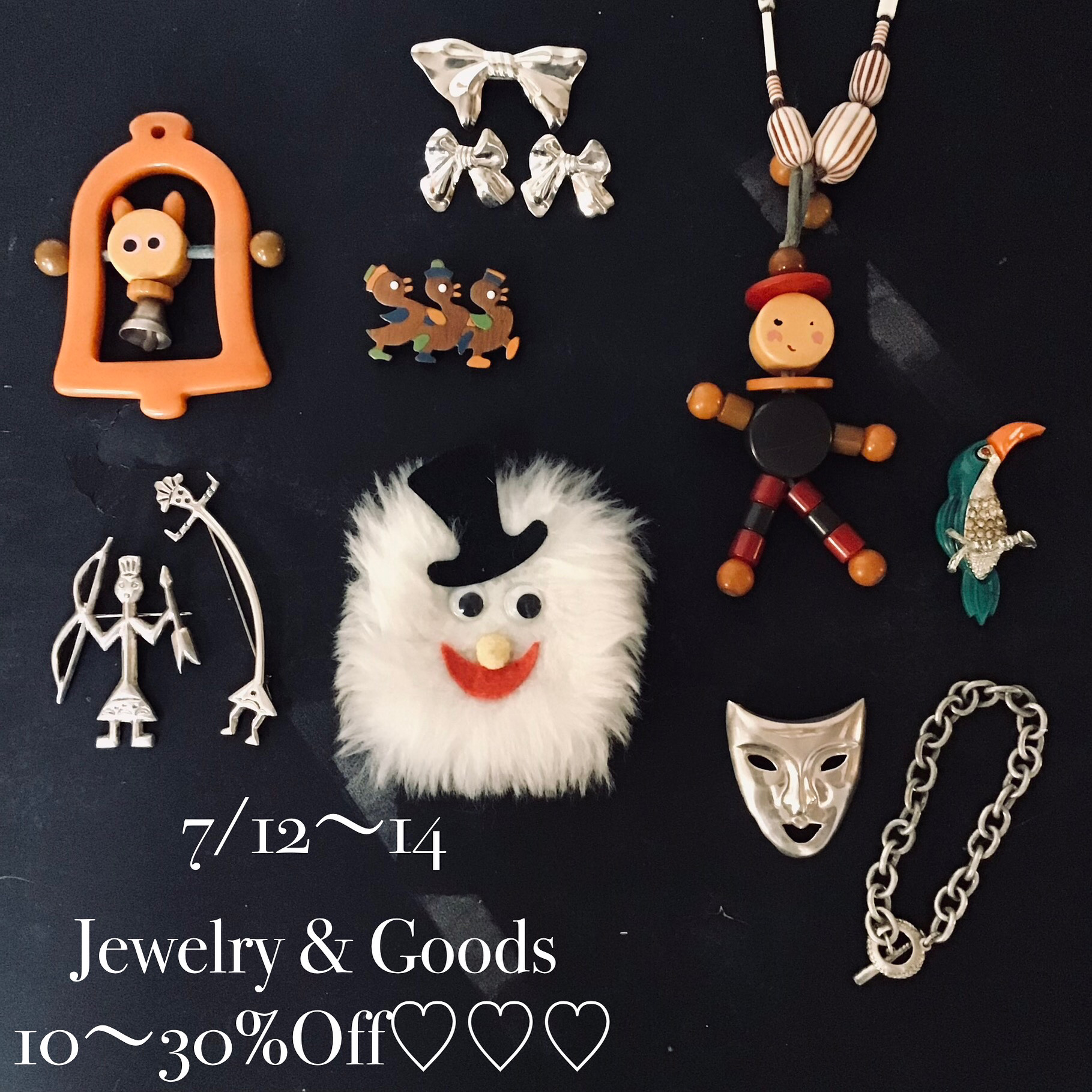 7/14 まで Jewelry&Goods Special Offer開催中です♡