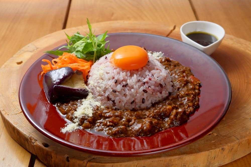 海苔の雑穀キーマカレー