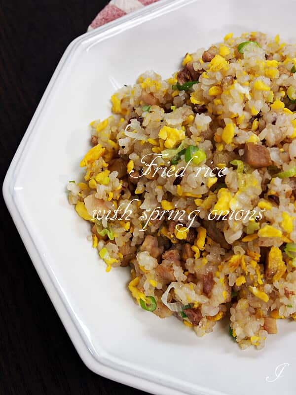 簡単春長ねぎの炒飯