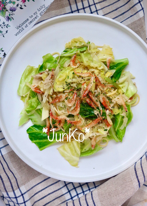 桜えびのパスタ