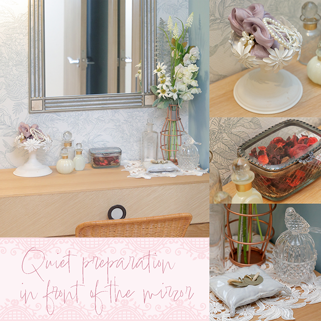 【THE SCENE ♯11】「鏡の前の、静かな身支度」