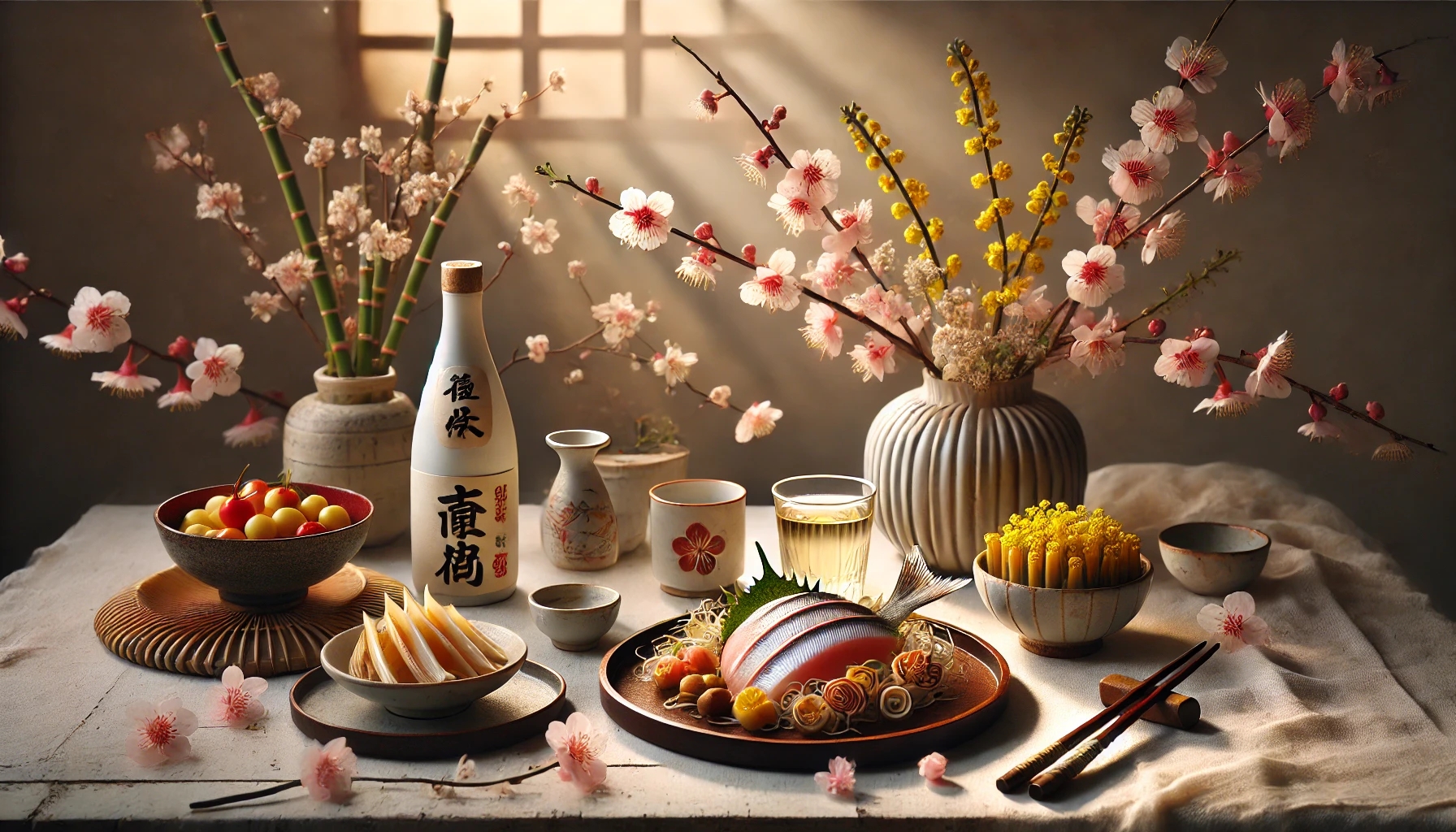 日本酒×春の食材！桜鯛・筍・菜の花と楽しむペアリングガイド【2025年春最新版】