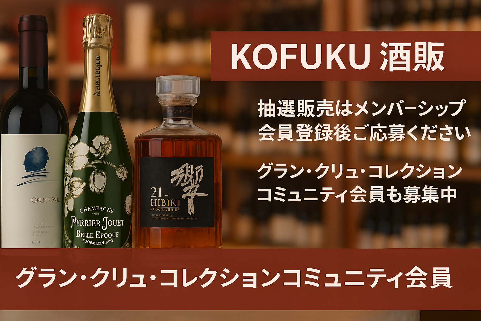 【厳選】KOFUKU酒販オンラインショップとは？プレミアム酒の宝庫、その魅力を徹底紹介！