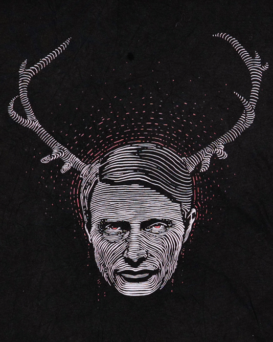 【インポートTシャツが熱い！】鹿の頭蓋骨Tシャツ