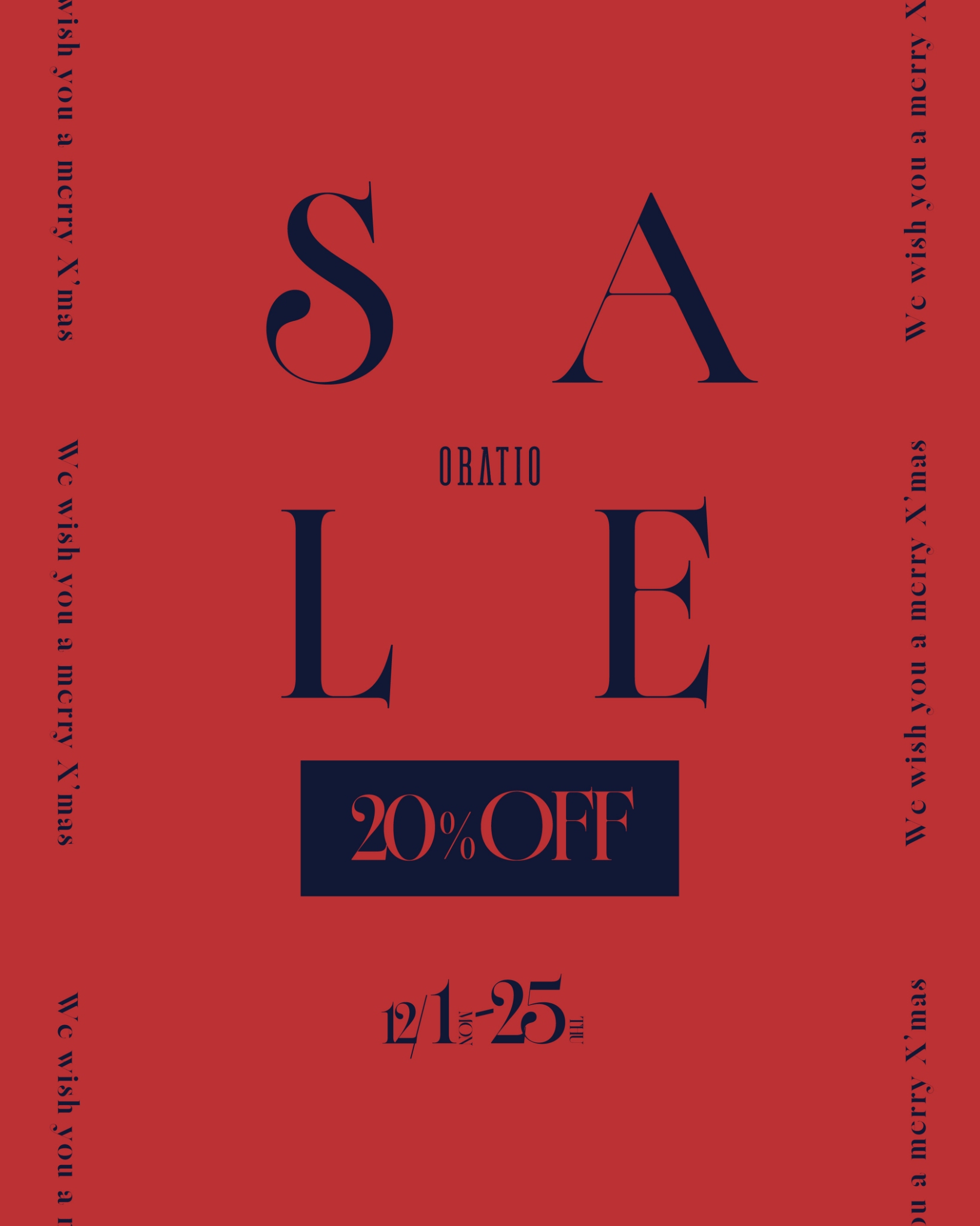 📢 ブラックフライデーは終わり!【本命セール】全品20%OFF今日からスタート! 📢