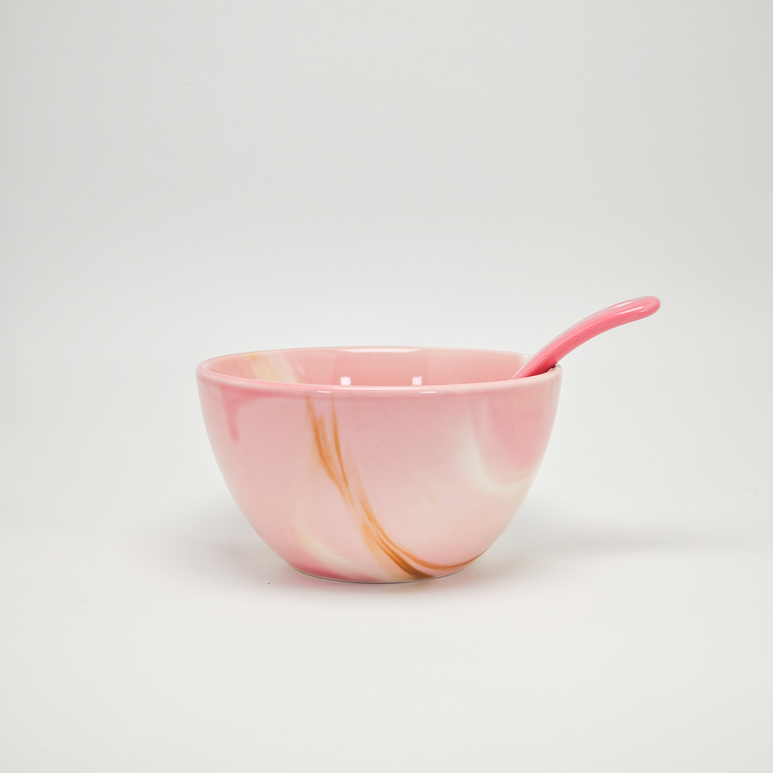 【新商品】おうち時間を彩る、ヴィンテージマーブルのスープボウル＆スプーンセット