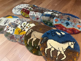 人気のラウンドミニギャッベ🌹新作多数入荷しました！！