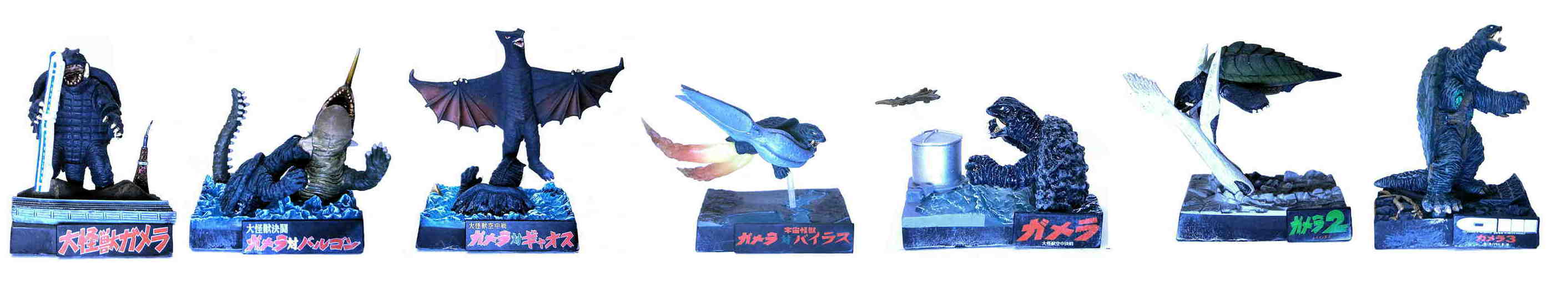日本が、発明した怪獣　カメラもありますょ　フルタ　大怪獣ガメラ　(コレクターチヨダスの商品紹介)