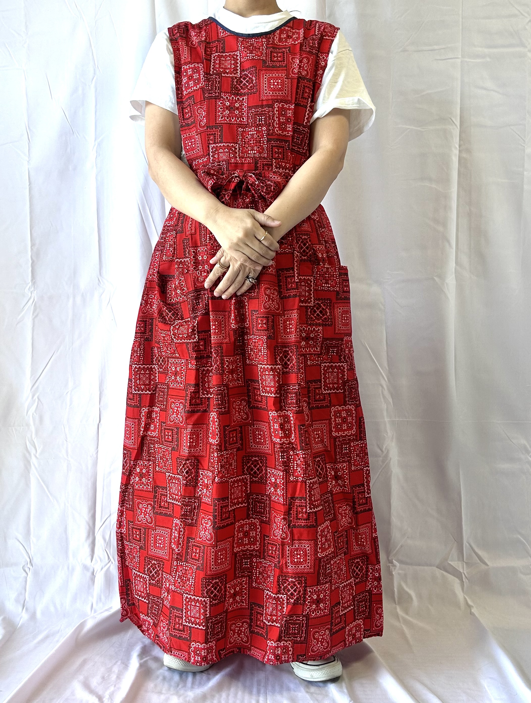 ヴィンテージ バンダナワンピース