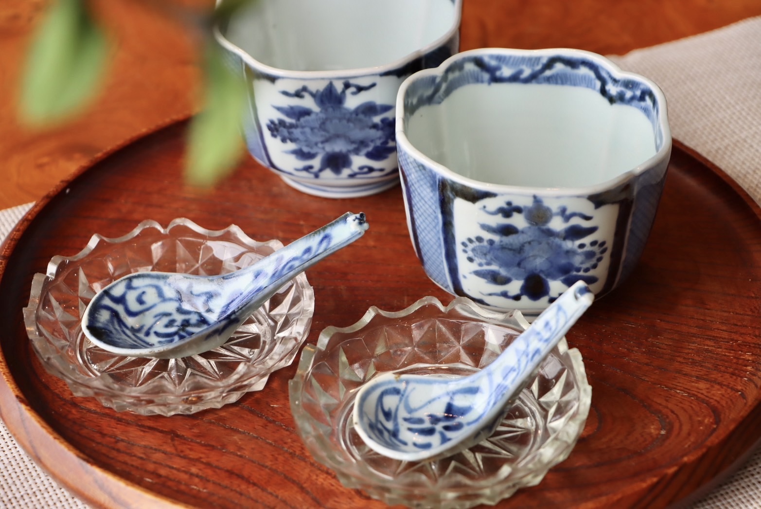 古伊万里の向付、新渡の散蓮華が入荷しました