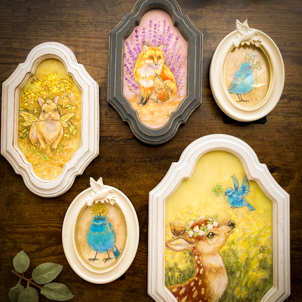 【11月の特集】春の妖精と小鳥たち -ほころぶ羽音が春風を運んできました-