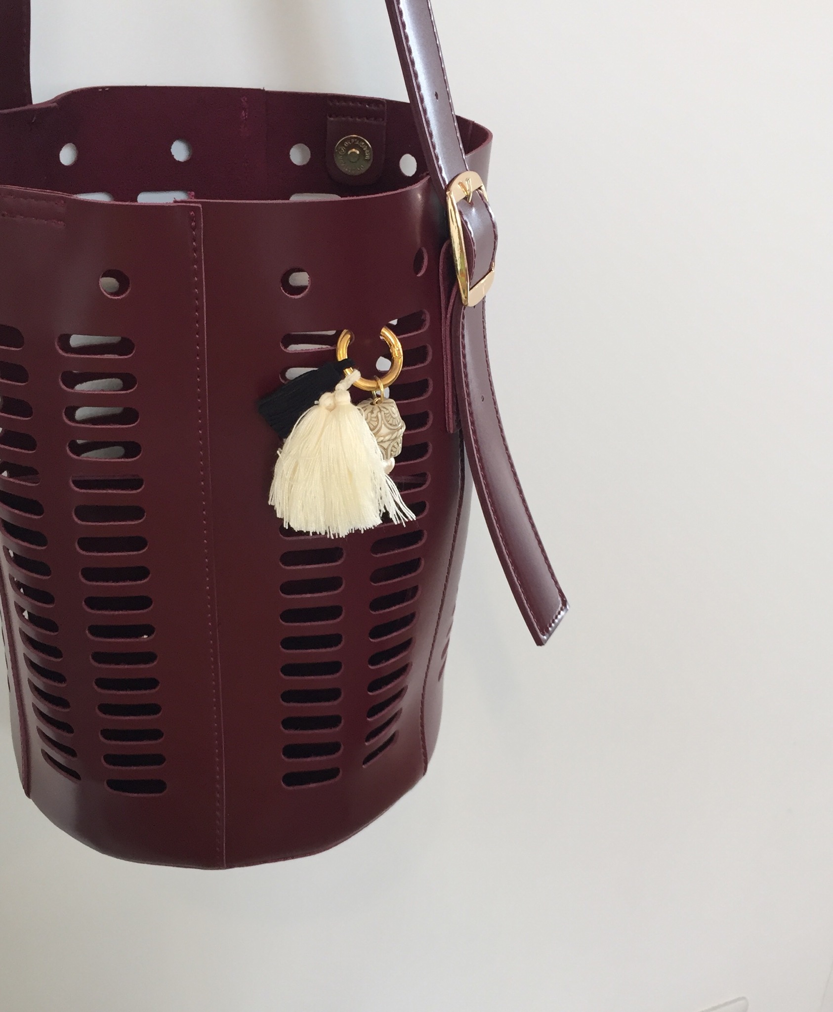 秋色の、、、メッシュbag。