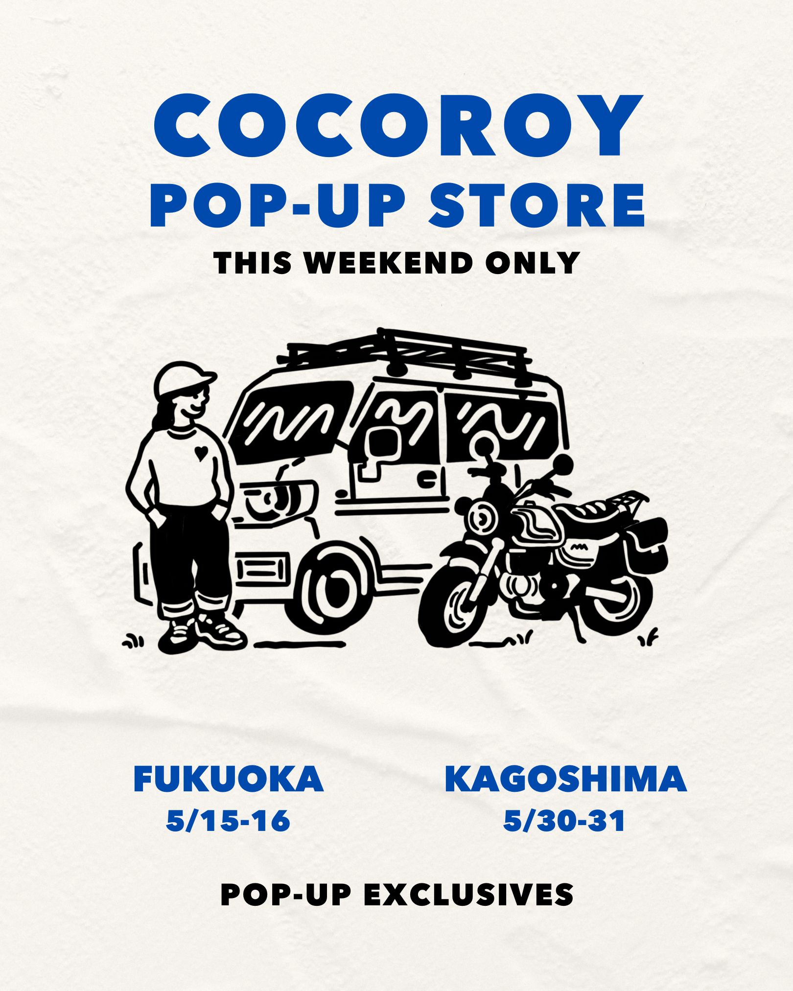 POP-UP STORE 福岡/鹿児島