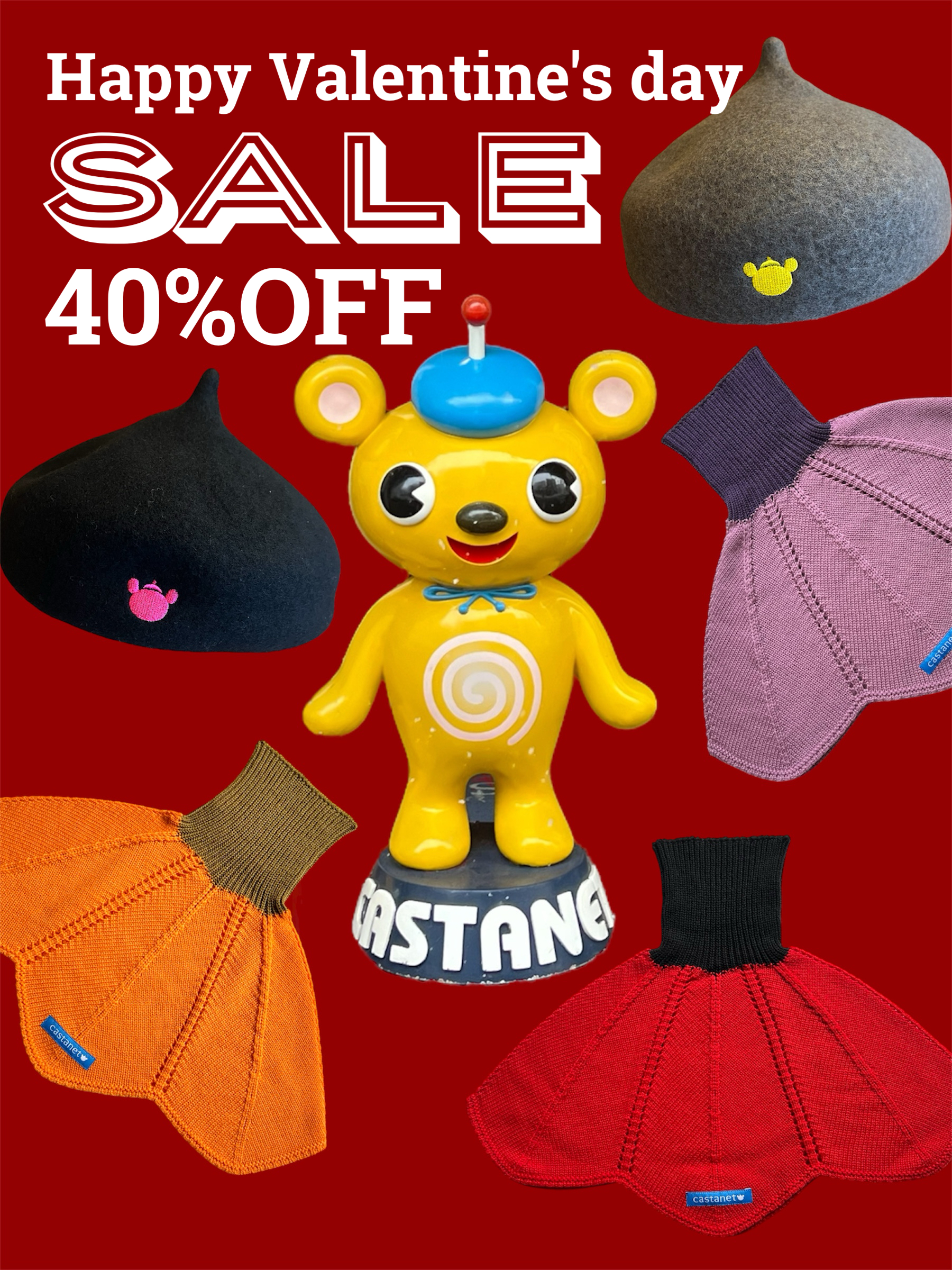 Happy Valentine's day  40%OFF   SALE