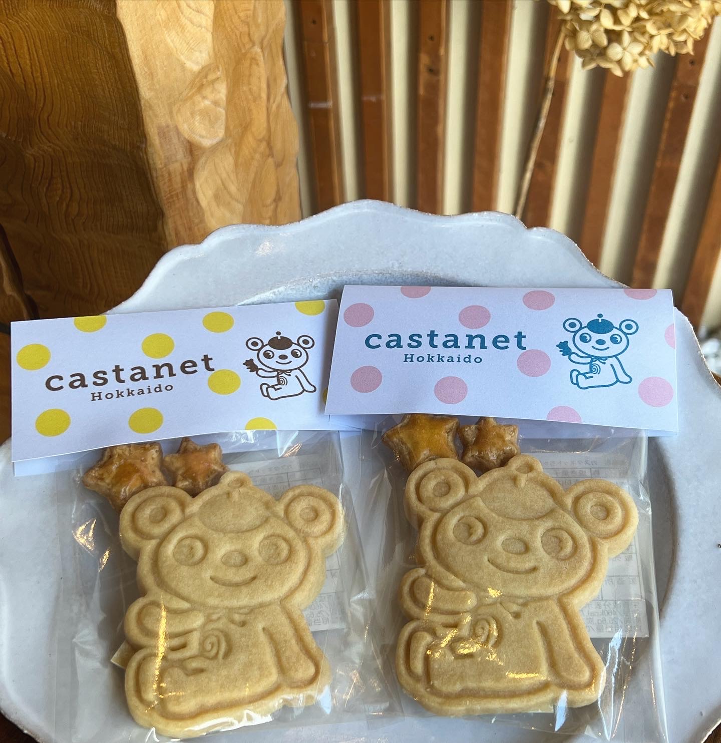 カスタネットちゃんクッキー発売！晴菓子店さんに作ってもらいました！