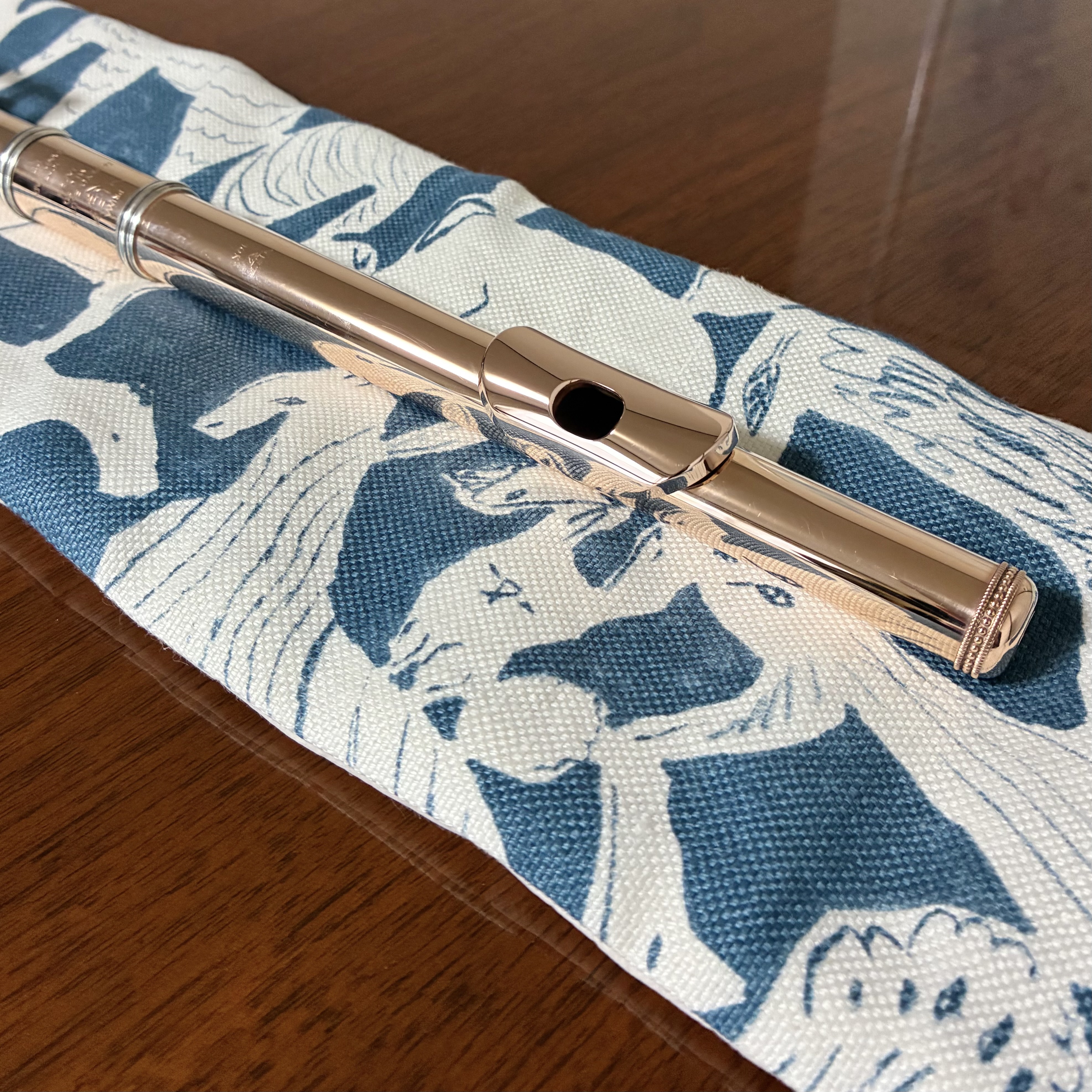 【新作】教室オリジナルフルートマット|たてのフルート教室(茨城県・日立市)