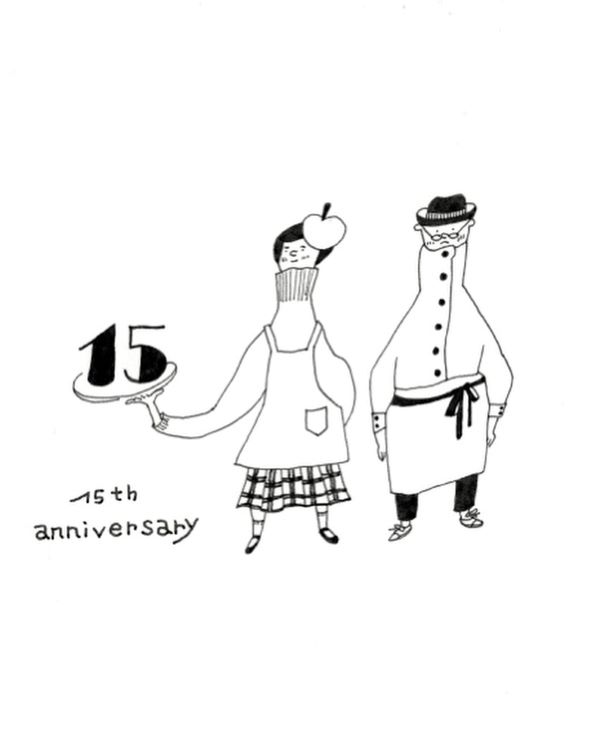 irodoriさんの15周年イラスト　　　　2023.8