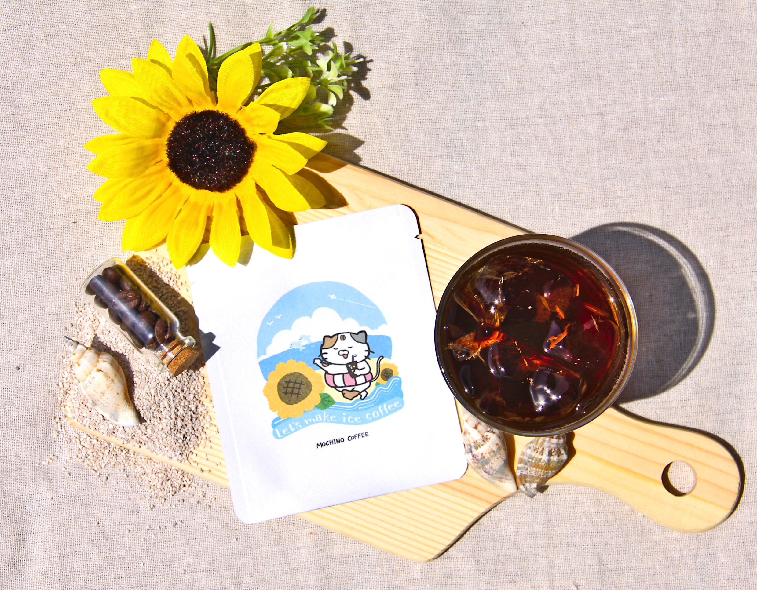 夏はコーヒーとともに満喫しよう！【夏限定モカデザイン】